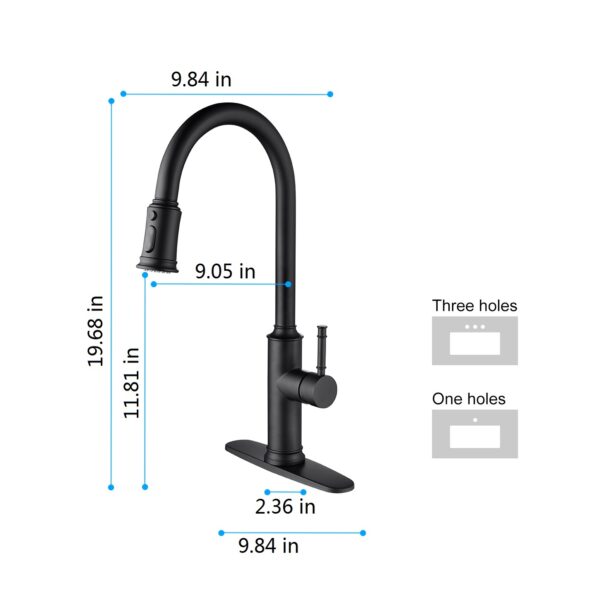 Pull-out Sprinkler Kitchen Faucet - Image 6