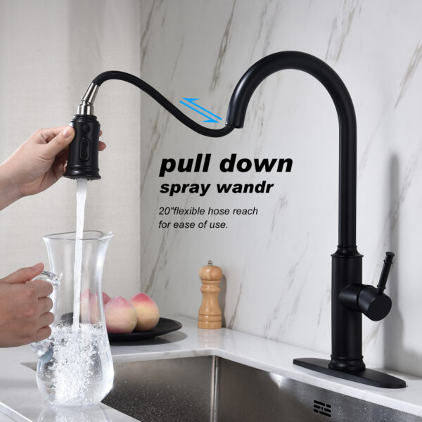 Pull-out Sprinkler Kitchen Faucet - Image 9