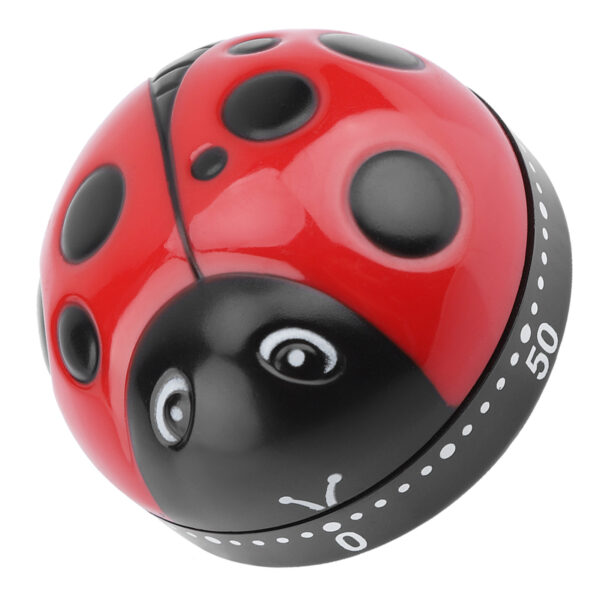 Ladybug Kitchen Timer 60 Minutes Timer Mechanical Wind up Timer Kitchen Cooking Timer - Image 9