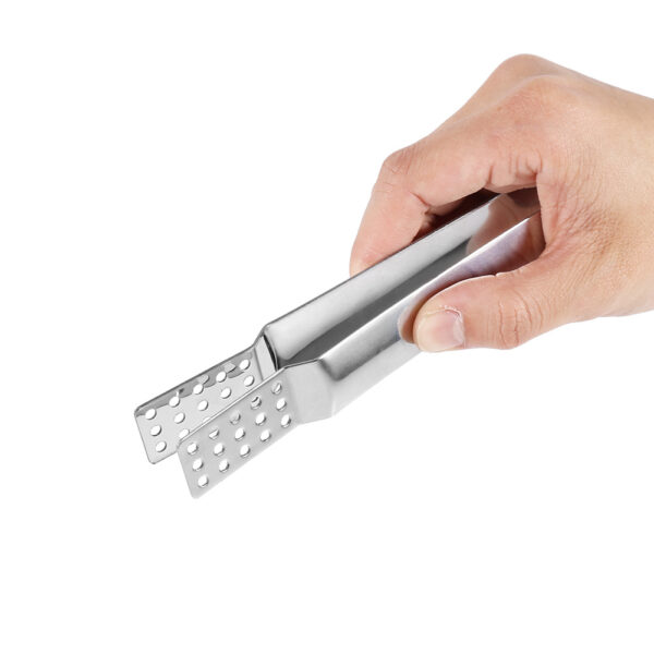 Stainless Steel Kitchen Clamp Tong Tea Bag Tong Food Clamp Cooking Tool - Image 5