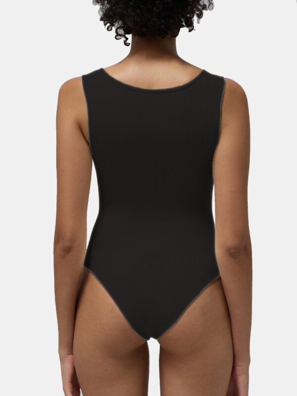 Women's One-piece Set Sleeveless Square Neck Skinny Yoga Bodysuit, Women's Sportswear Clothing - Image 5