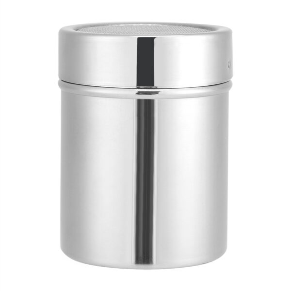 Kitchen Stainless Steel Chocolate Shaker Cocoa Coffee Powder Mesh Dispenser