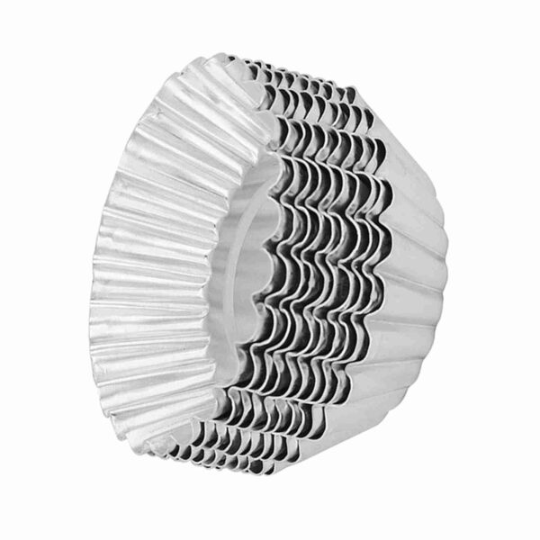 10Pcs Aluminum Alloy Egg Tart Mold Baking Tools 70mm Bakeware Mould Kitchen Pastry Tools - Image 3