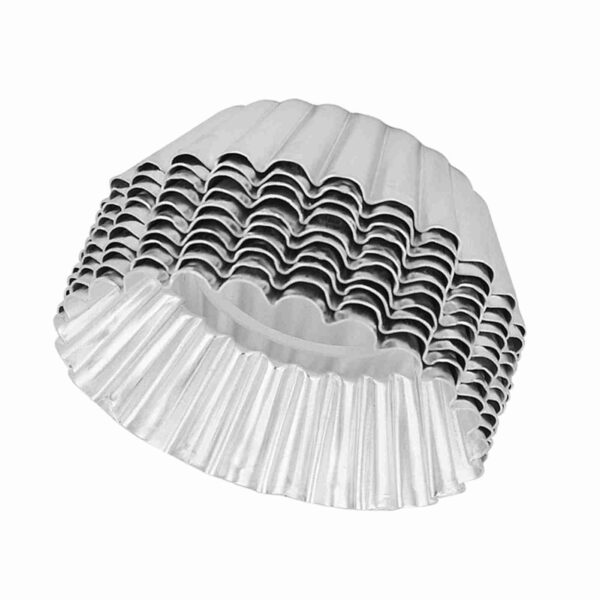 10Pcs Aluminum Alloy Egg Tart Mold Baking Tools 70mm Bakeware Mould Kitchen Pastry Tools - Image 8