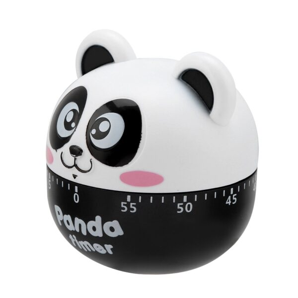 Mechanical Kitchen Timer Manual Animal Shape Counters for Cooking Timing Tool(Black) - Image 4