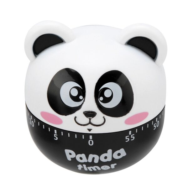 Mechanical Kitchen Timer Manual Animal Shape Counters for Cooking Timing Tool(Black) - Image 3