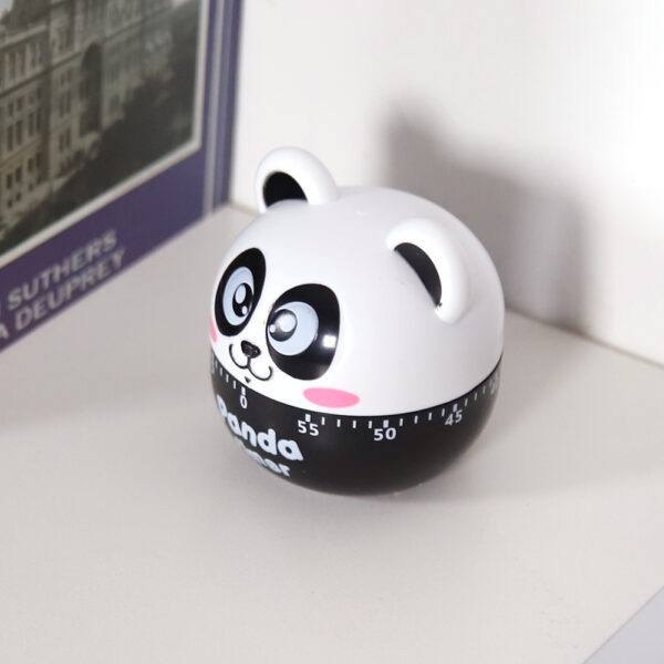 Mechanical Kitchen Timer Manual Animal Shape Counters for Cooking Timing Tool(Black) - Image 6