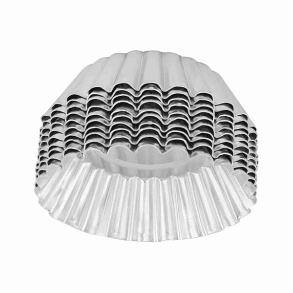 10Pcs Aluminum Alloy Egg Tart Mold Baking Tools 70mm Bakeware Mould Kitchen Pastry Tools - Image 9