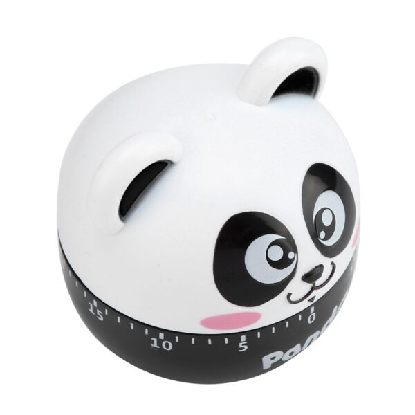 Mechanical Kitchen Timer Manual Animal Shape Counters for Cooking Timing Tool(Black) - Image 5