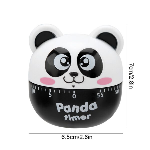 Mechanical Kitchen Timer Manual Animal Shape Counters for Cooking Timing Tool(Black) - Image 10